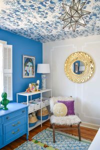 eclectic and bold office reveal