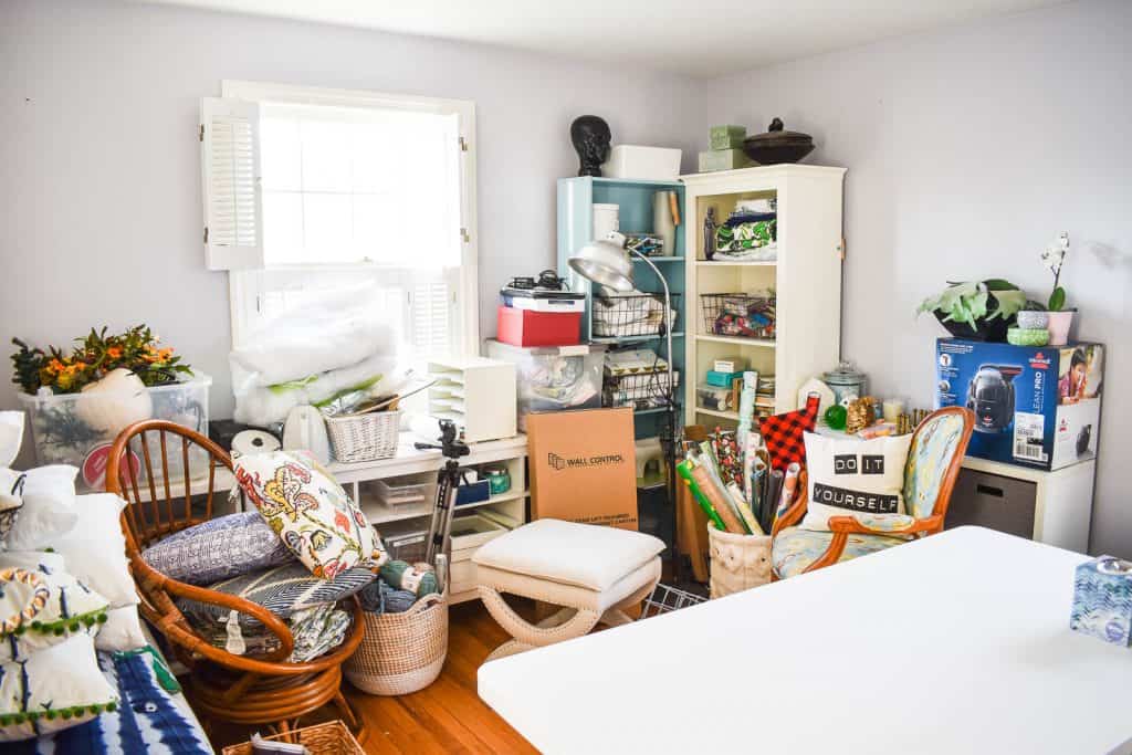 FrogTape® Paintover Challenge Week 1: Cluttered Disorganized Office ...
