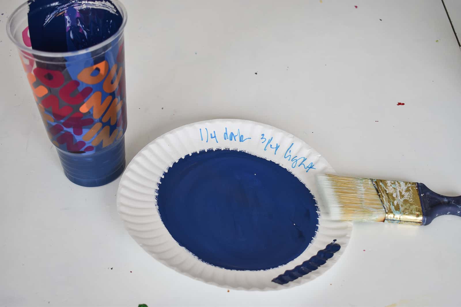 Painting a Dry Erase Table - At Charlotte's House