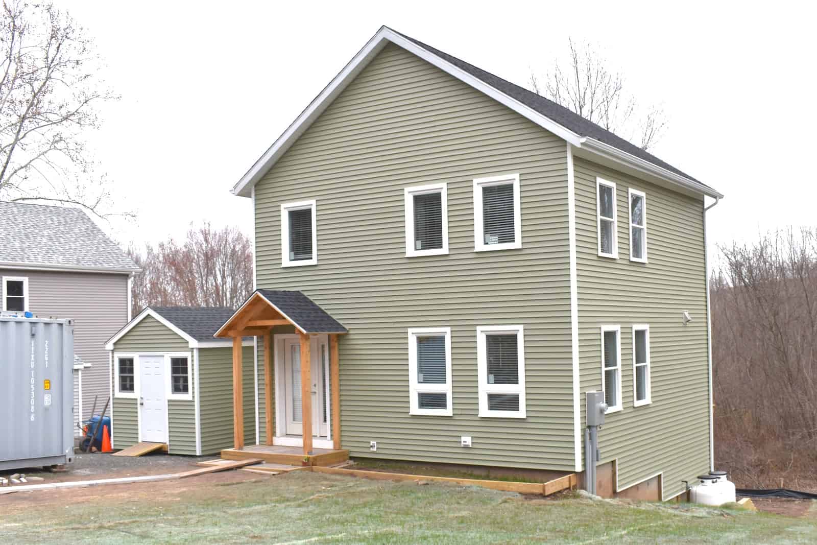 exterior of habitat house