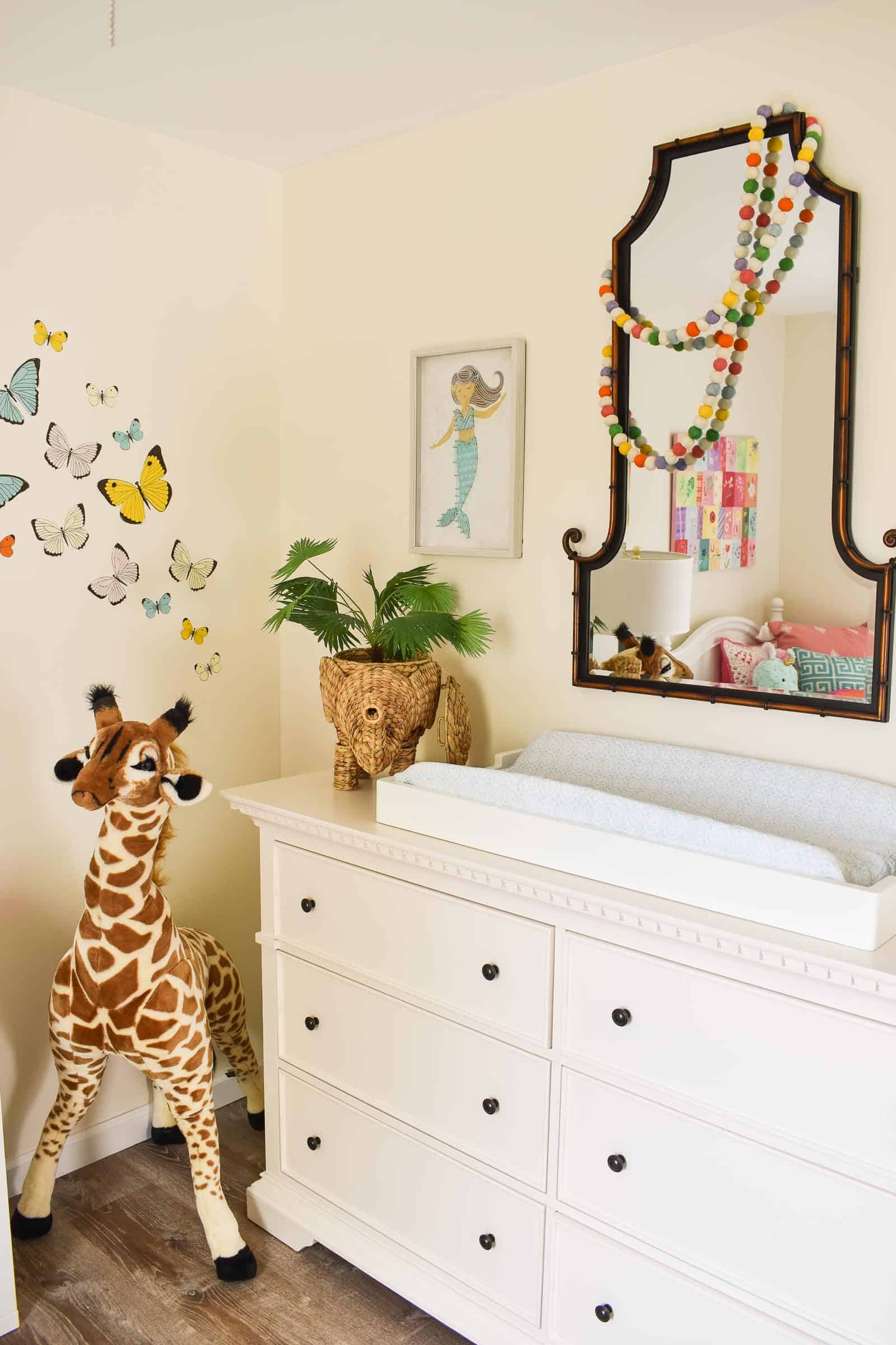 changing table on dresser