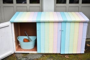 outdoor shed for toy storage