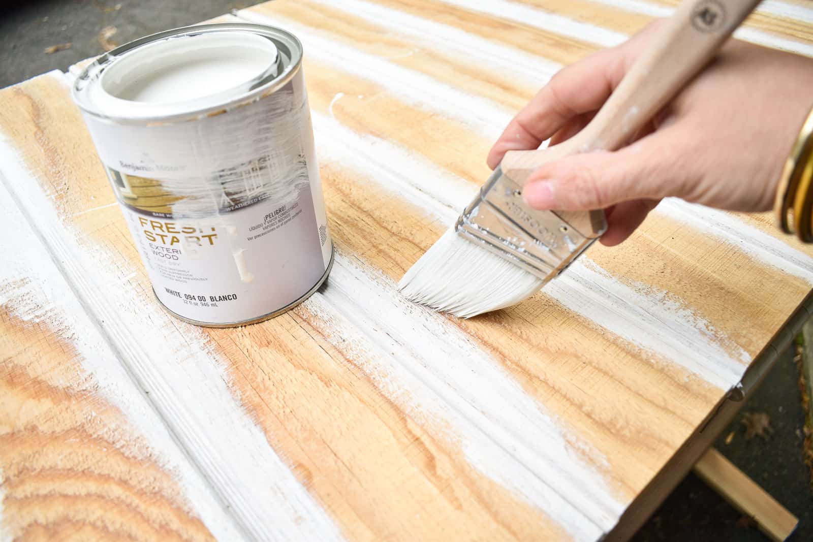 priming the outdoor shed