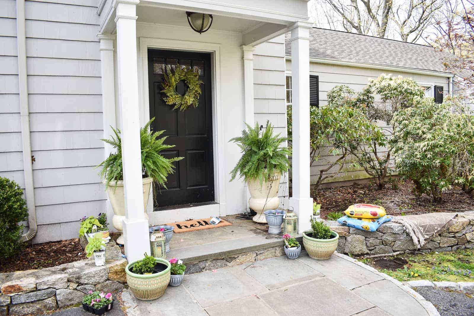 dry fitting spring planters