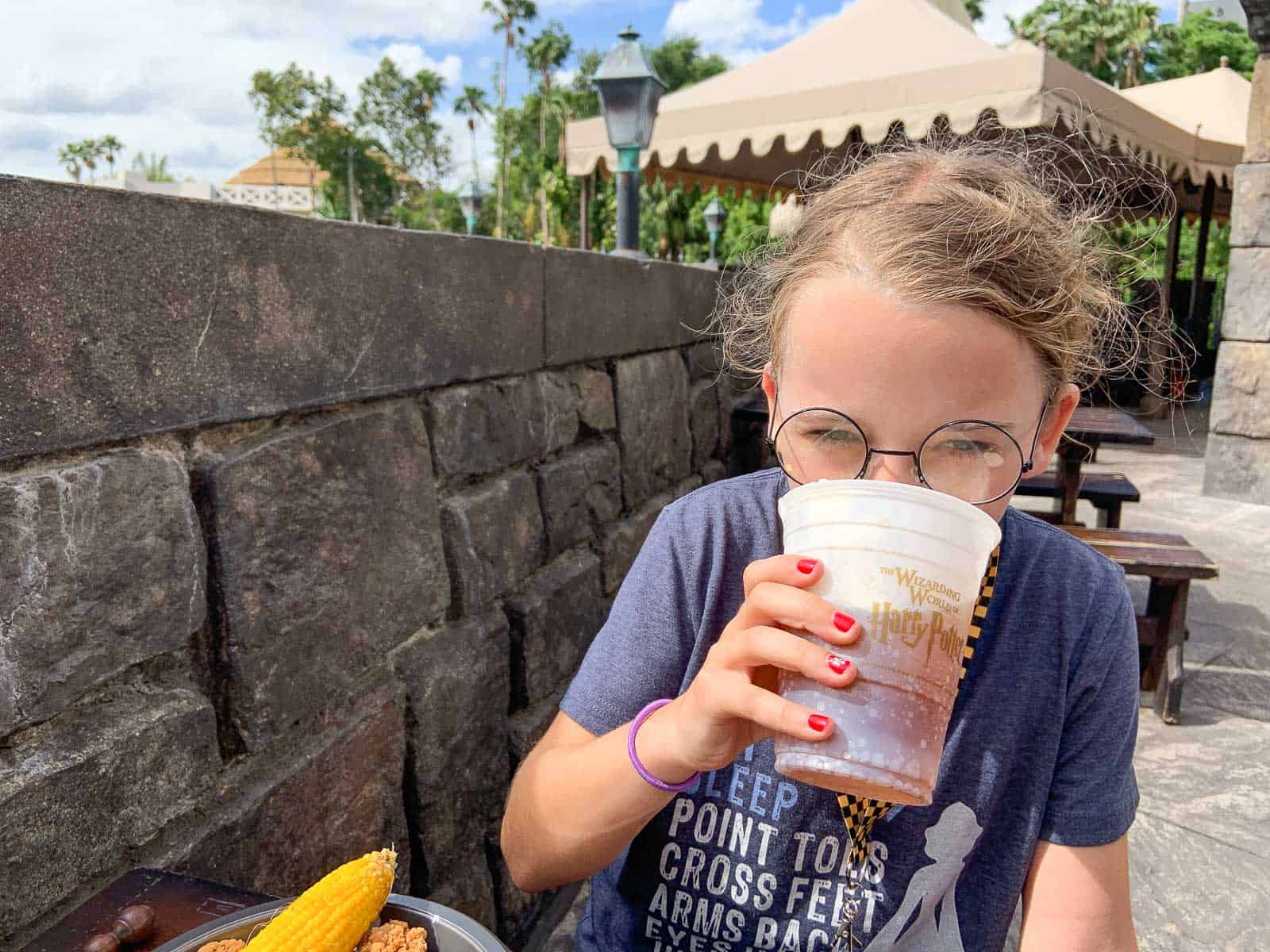 drinking butter beer