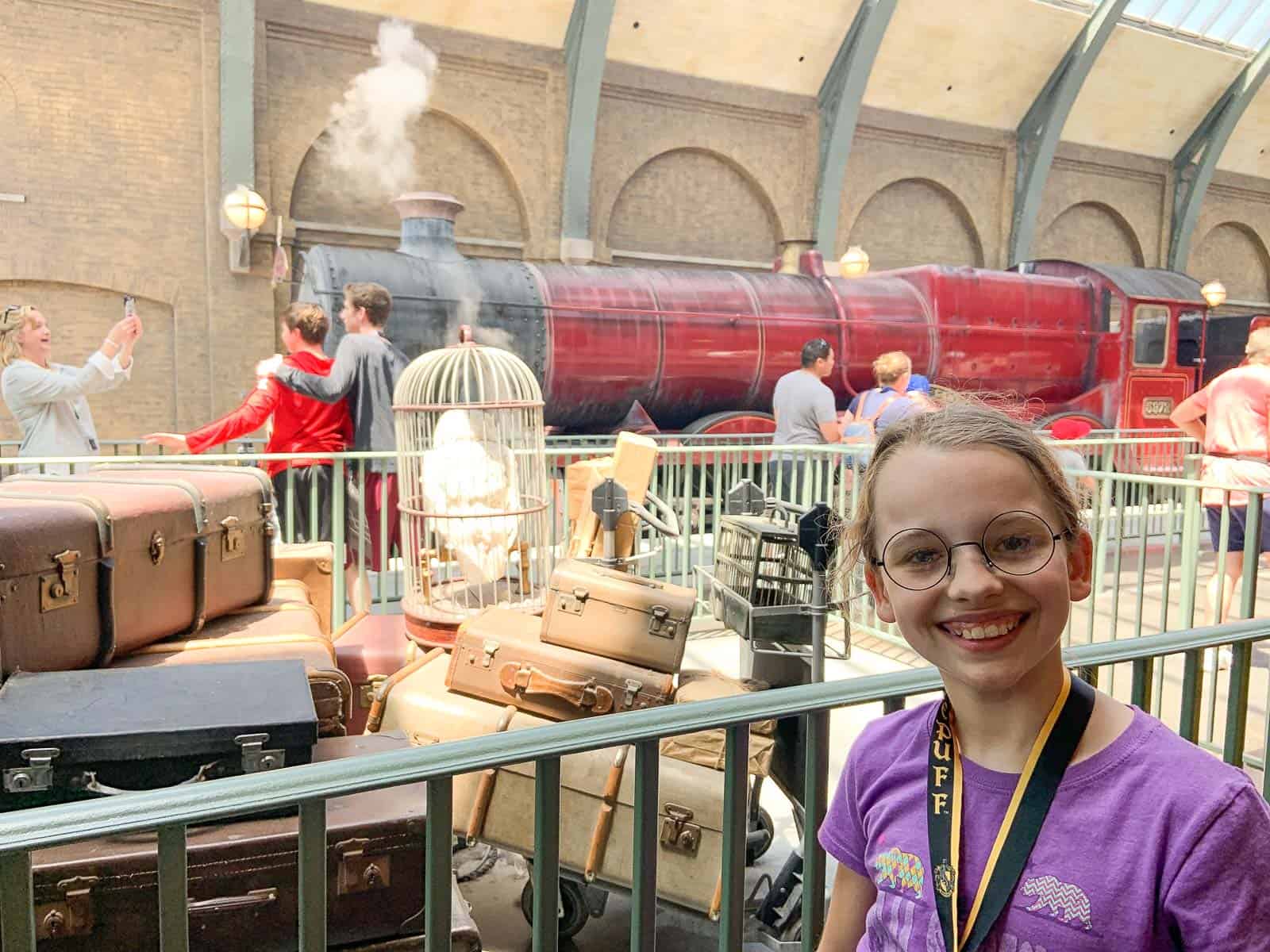 riding the hogwarts express