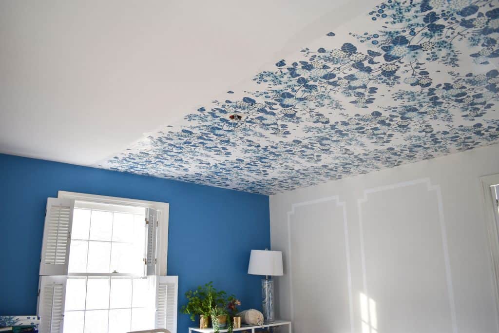 How to Make Your Own Rent Friendly Removable Wallpaper At Charlotte's House