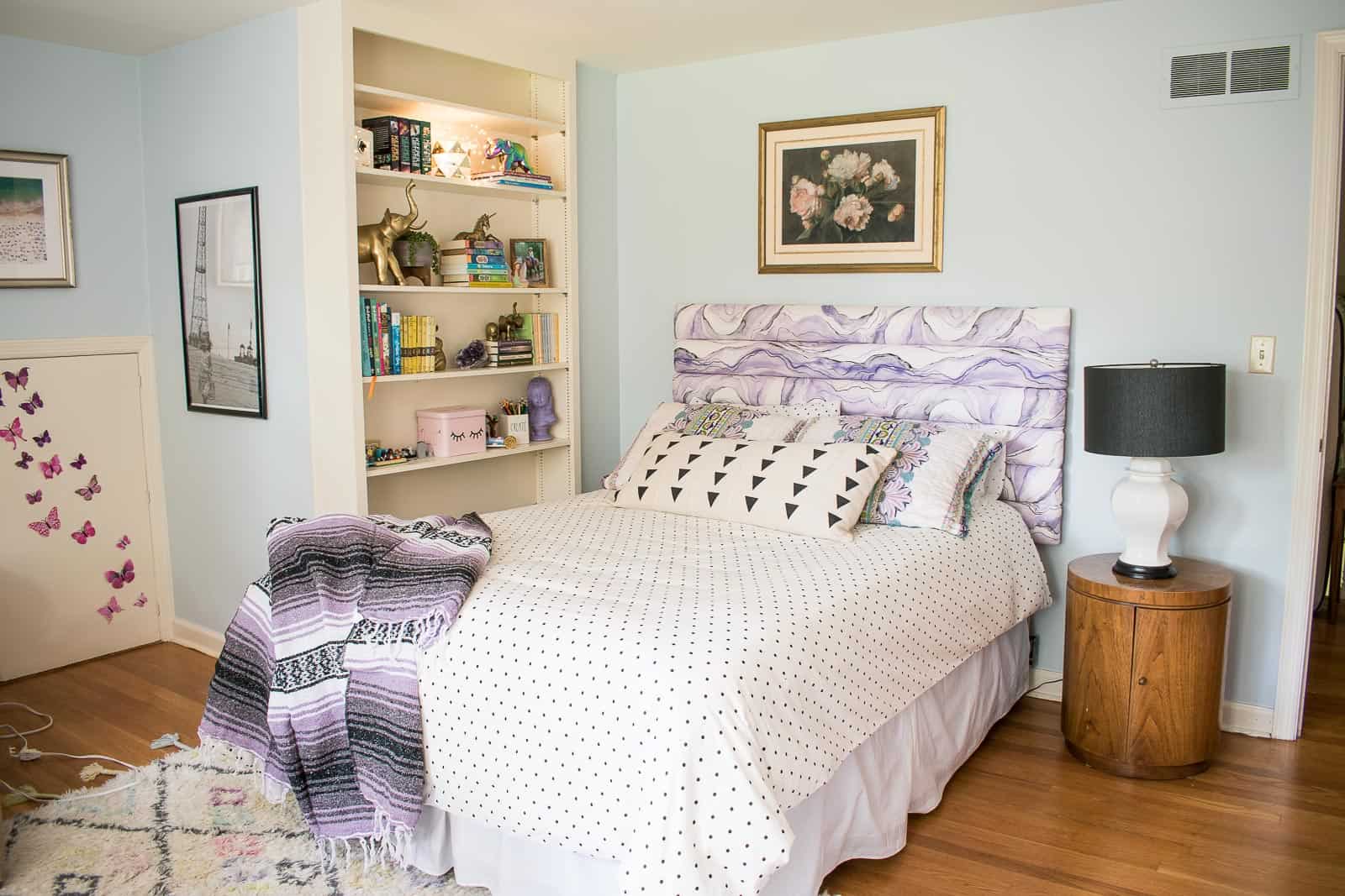 How to Upholster a Channel Tufted Headboard At Charlotte's House