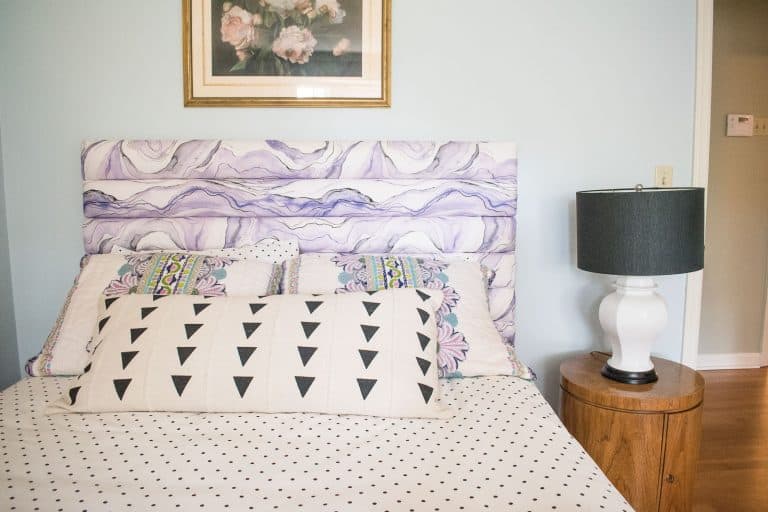 How to Upholster a Channel Tufted Headboard
