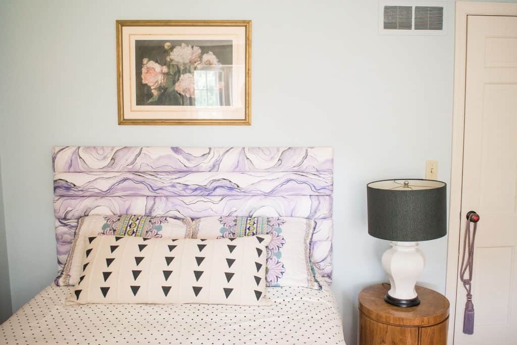 How to Upholster a Channel Tufted Headboard At Charlotte's House
