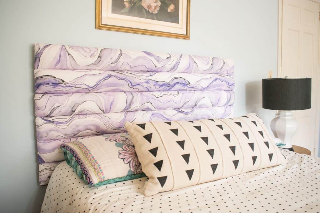 How to Upholster a Channel Tufted Headboard38 At Charlotte's House