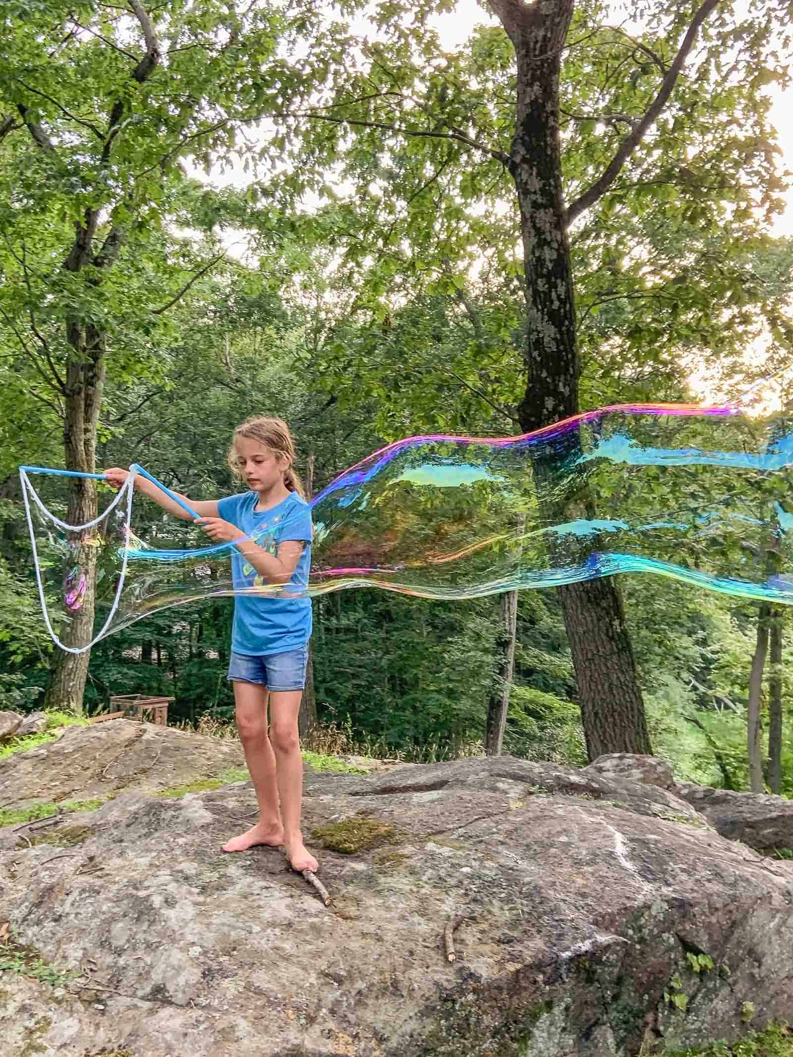 huge backyard bubbles