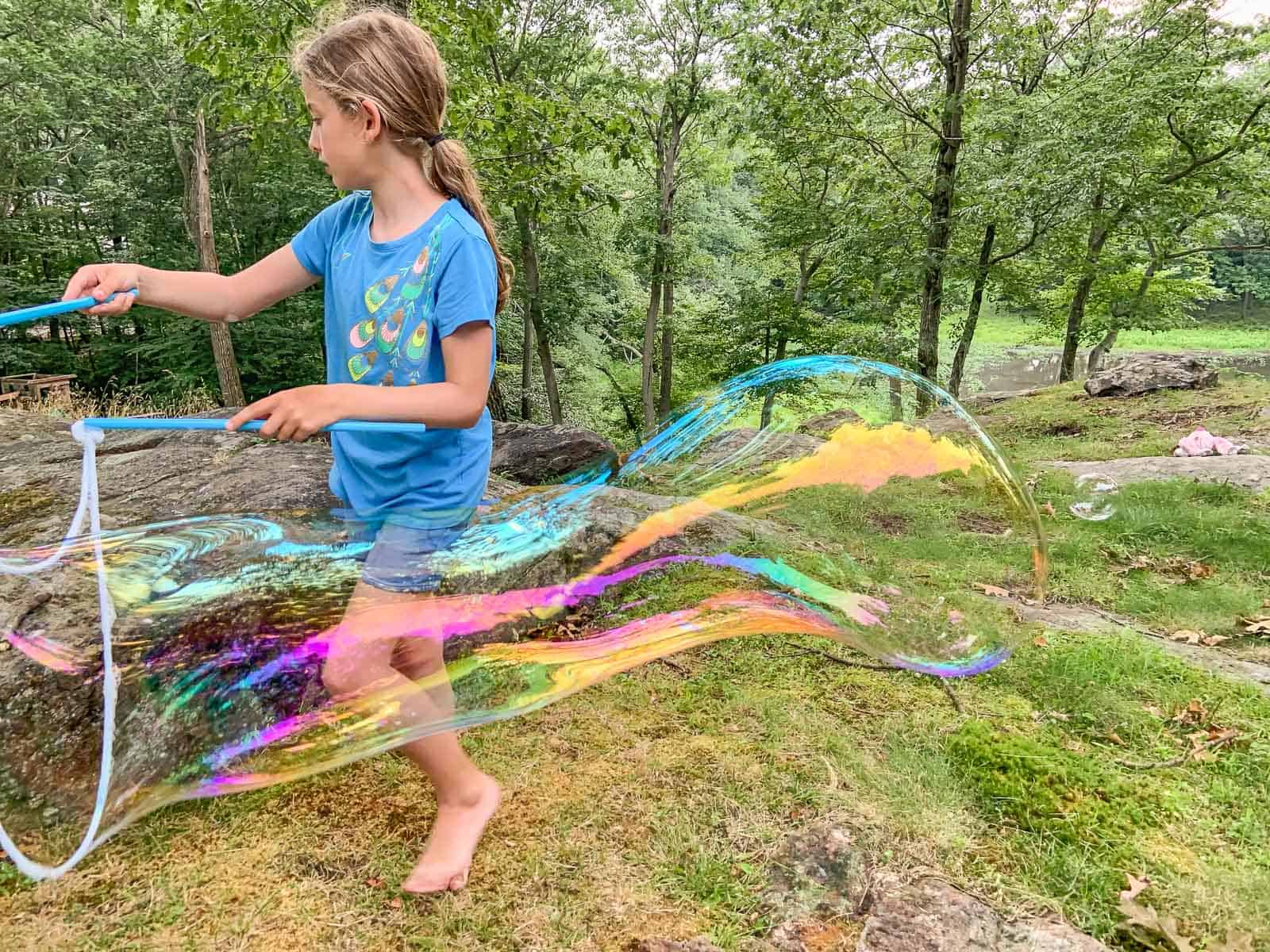 giant backyard bubbles