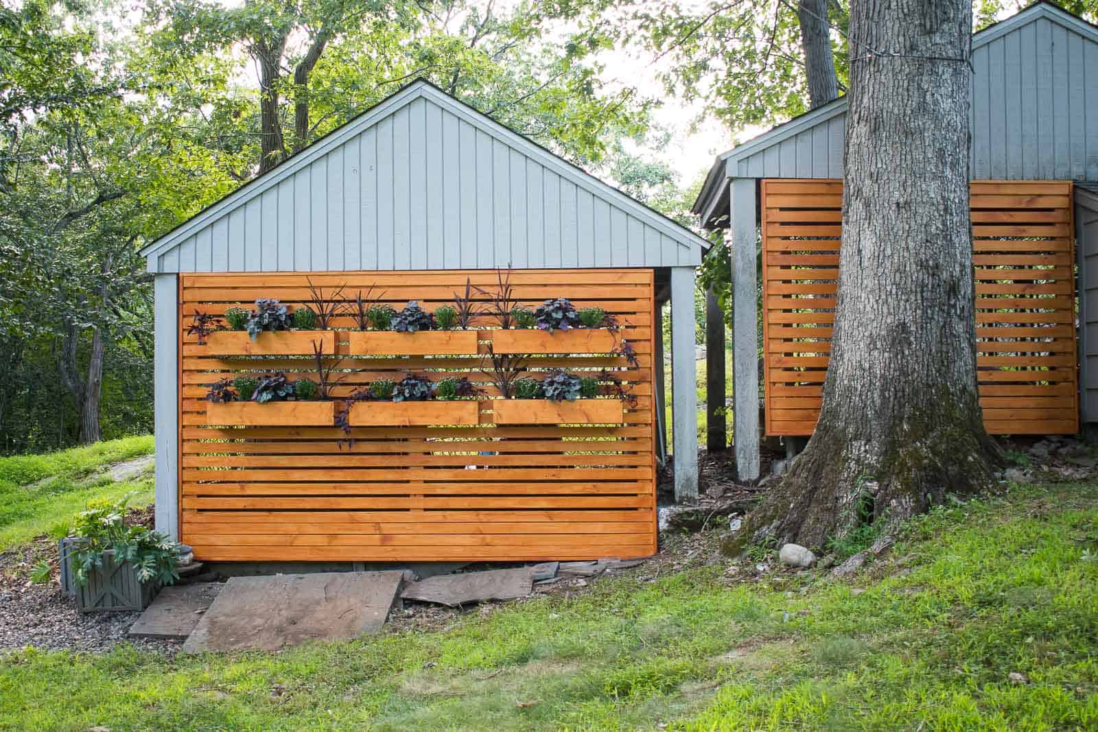 How to Hide an Ugly Chain Link Fence - At Charlotte's House