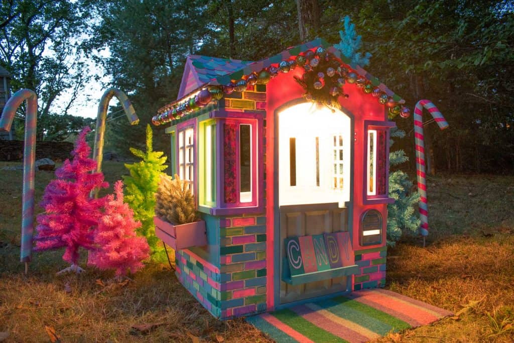 Children's Christmas Playhouse Makeover At Charlotte's House