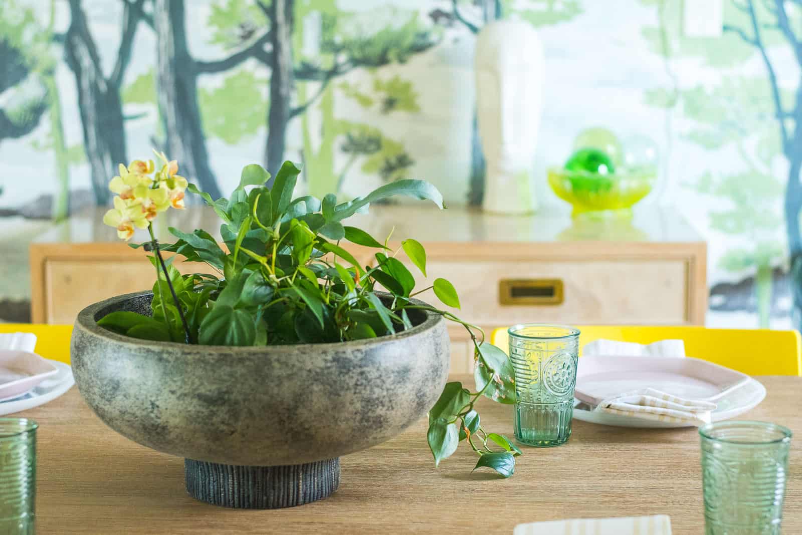 dining room planter