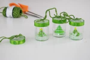 snow globe christmas ornaments