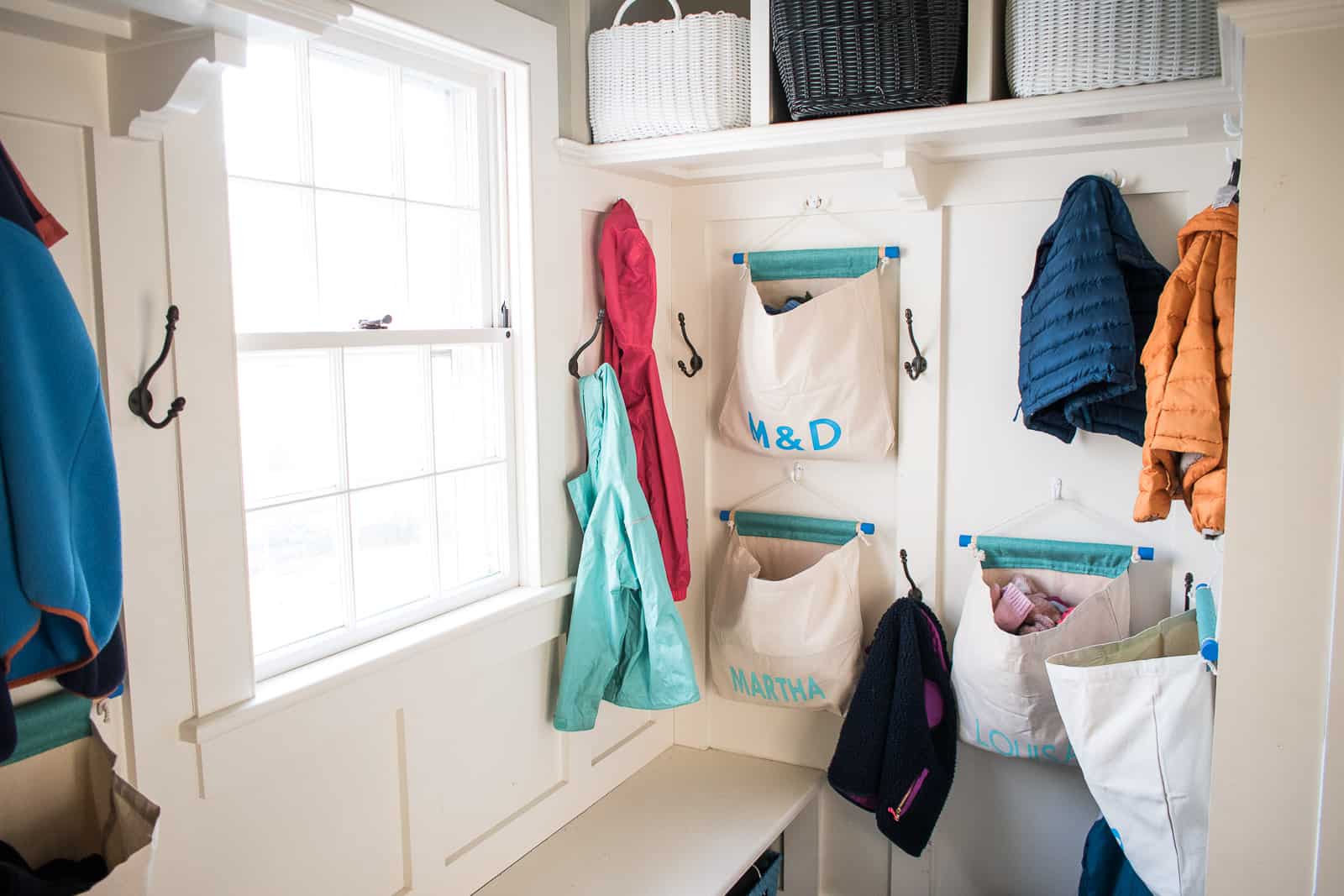 mudroom after