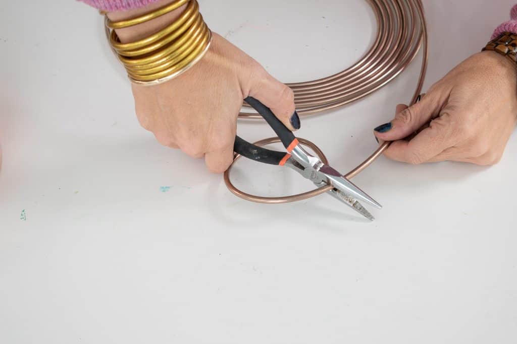 Day 7 Copper "Stained Glass" Christmas Ornament At Charlotte's House