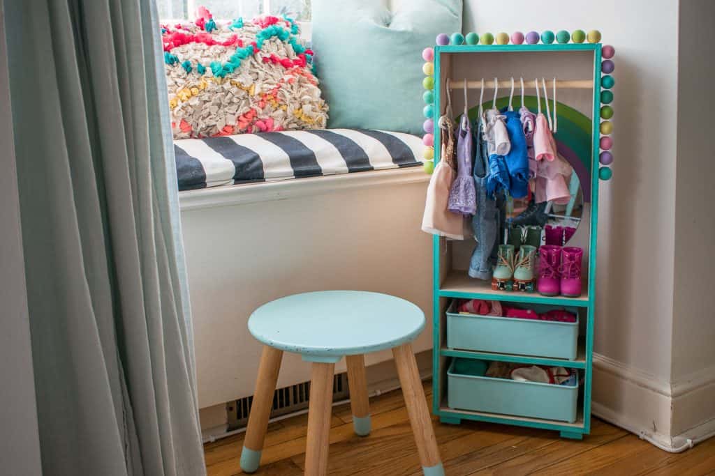 Wooden Diy Doll Clothes Storage At Charlottes House