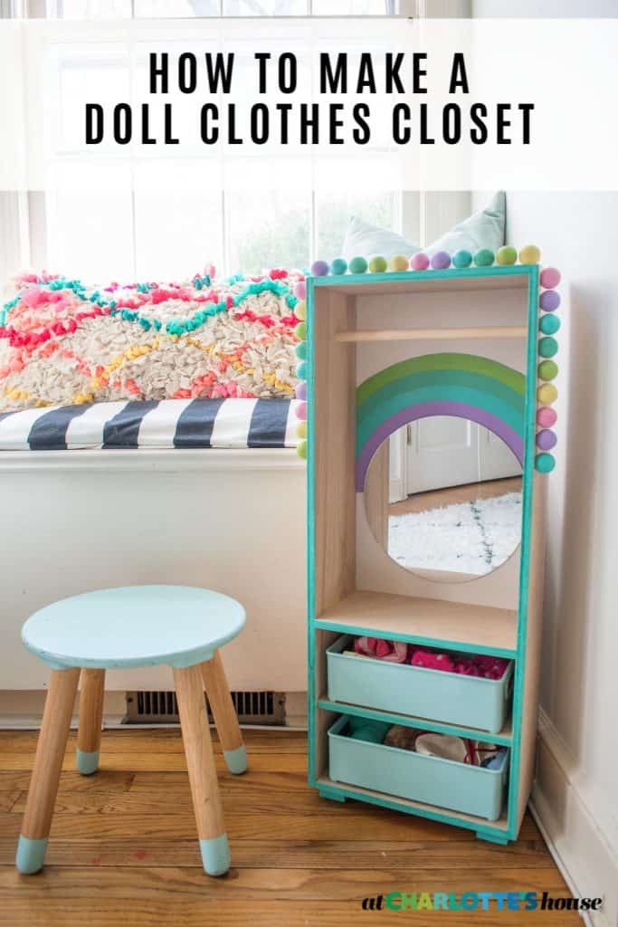 HOW TO MAKE A DOLL CLOTHES CLOSET 2 At Charlotte's House