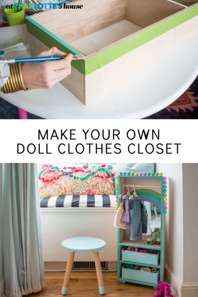 MAKE YOUR OWN DOLL CLOTHES CLOSET At Charlotte's House