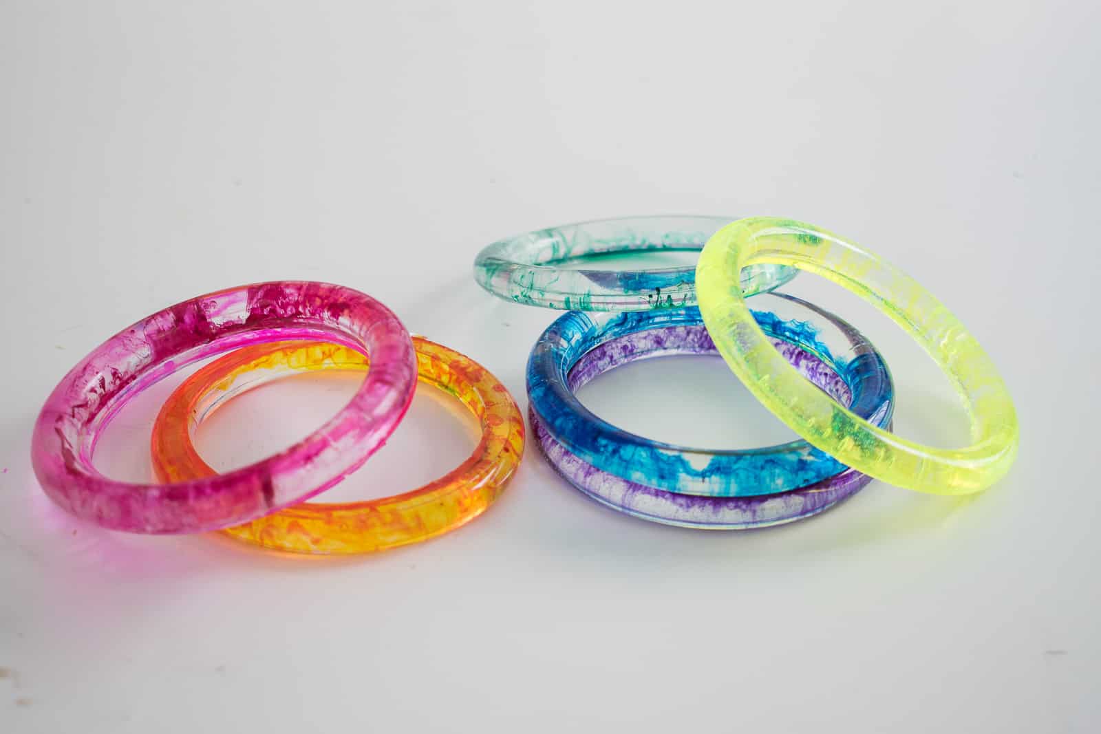 DIY Resin bracelets