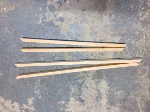 mitered corners for DIY frame