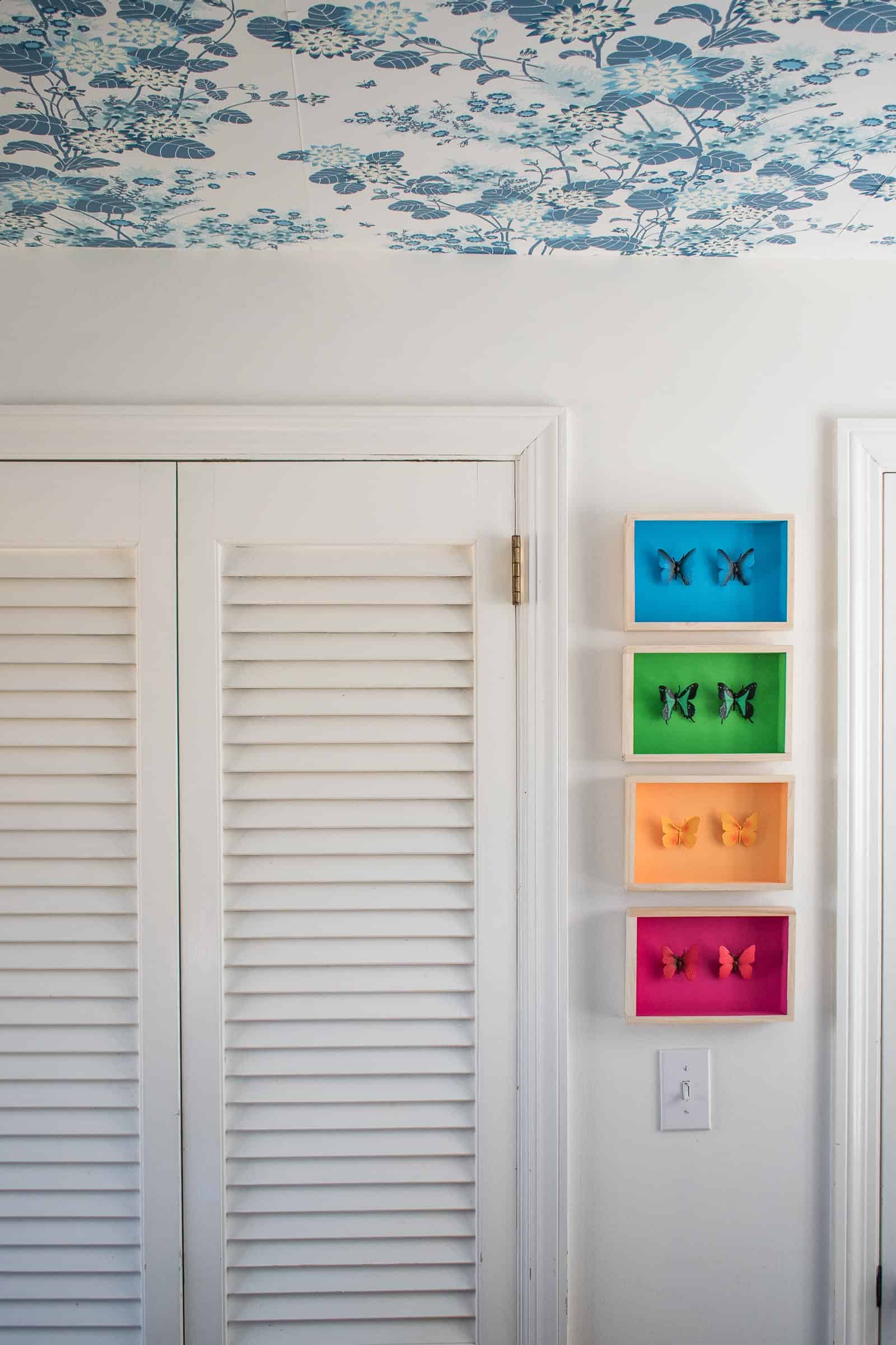 diy plastic toy shadow box