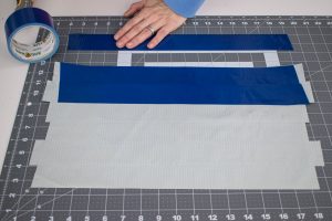 creating a duct tape cloth