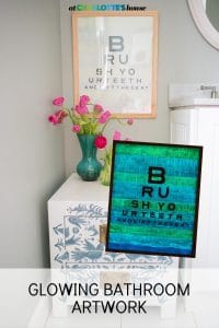 glow in the dark art