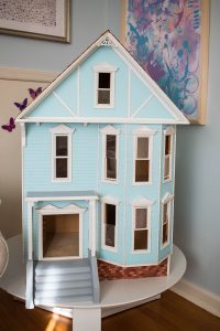 final paint color on dollhouse