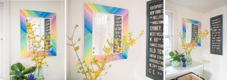 DIY Picture Frame and Foyer Makeover