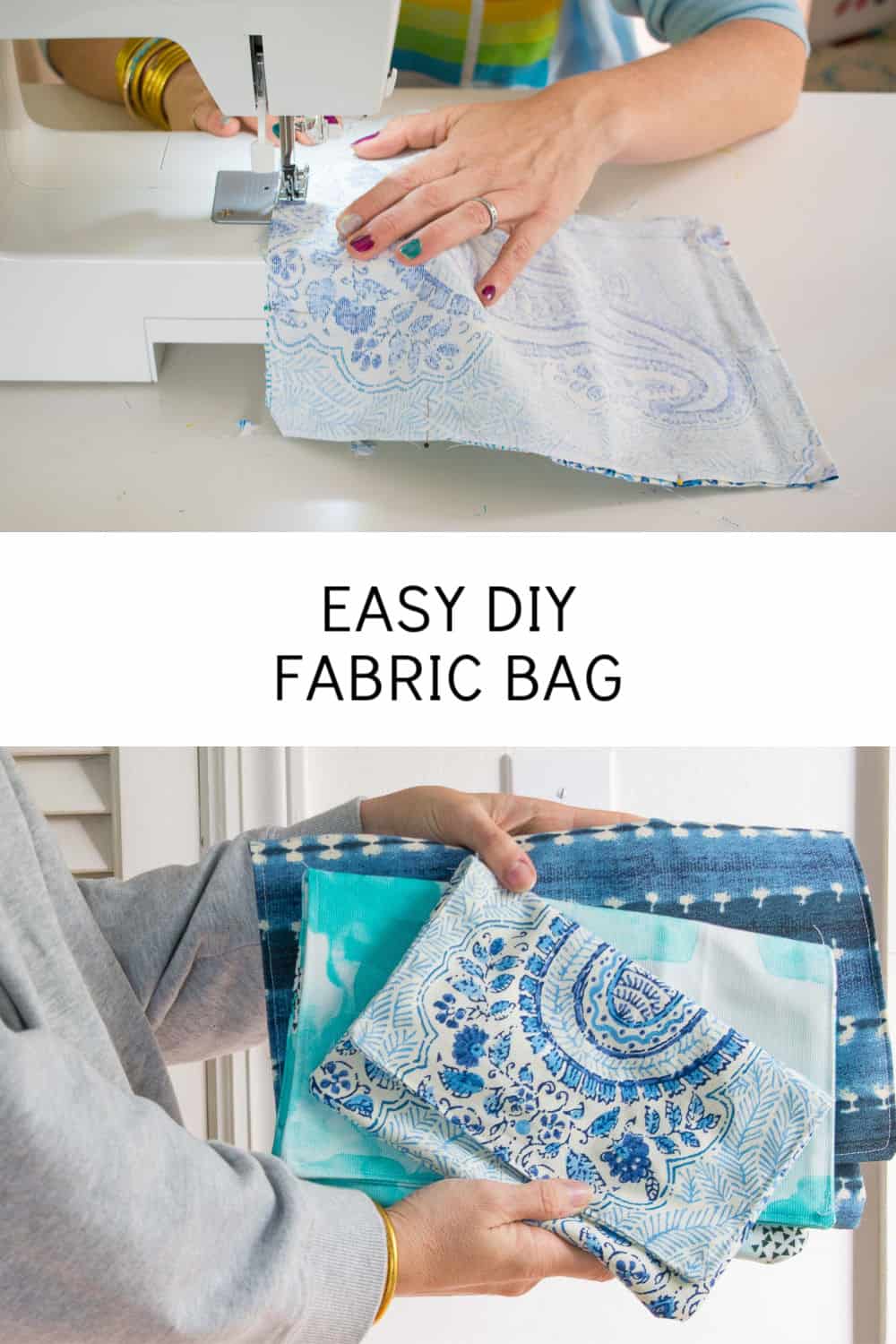 How to Sew a Fabric Bag in Under 5 Minutes At Charlotte's House