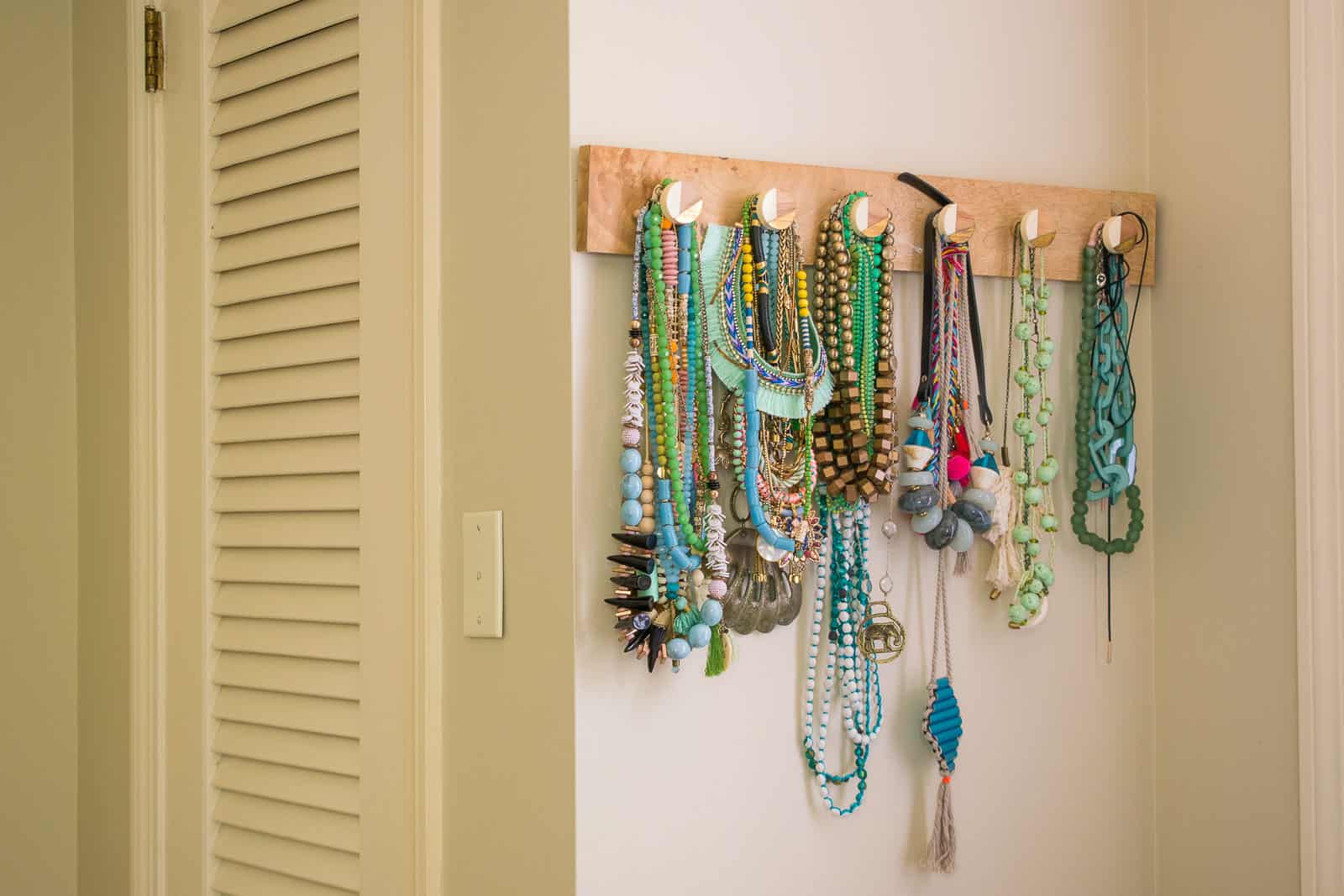 hanging necklaces