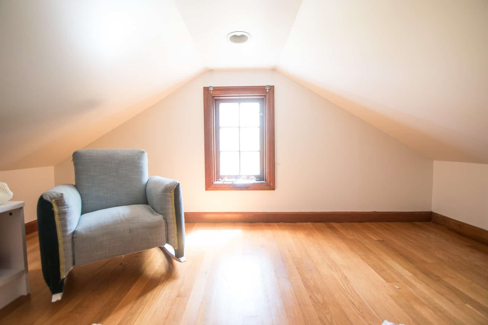 painted reading nook