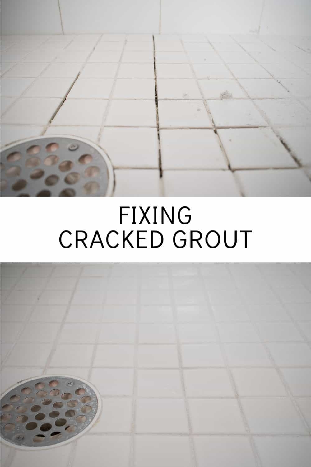 FIXING CRACKED GROUT 2 - At Charlotte's House