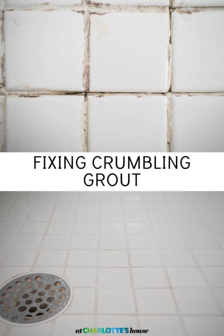 FIXING CRUMBLING GROUT At Charlotte's House