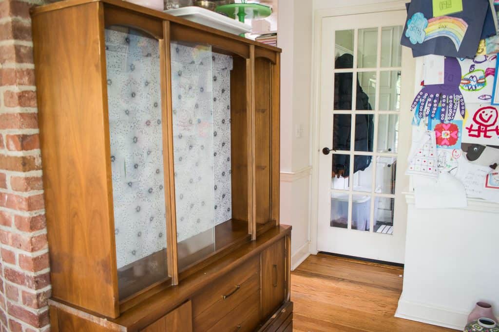 How to Put Wallpaper on Furniture14 At Charlotte's House