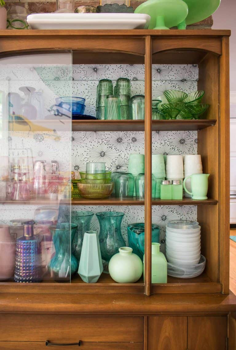 How to Put Wallpaper on Furniture17 At Charlotte's House