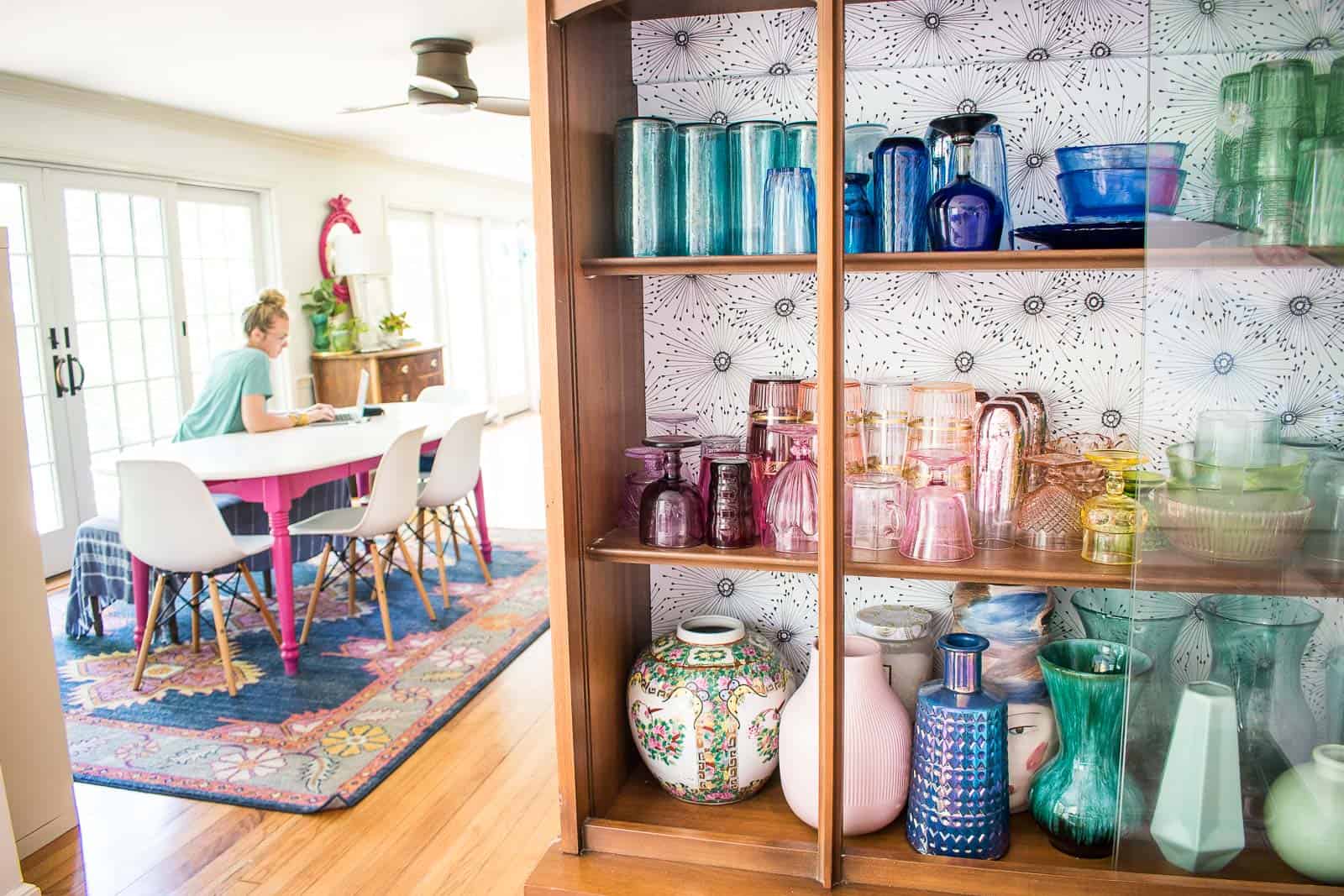 How to Put Wallpaper on Furniture At Charlotte's House