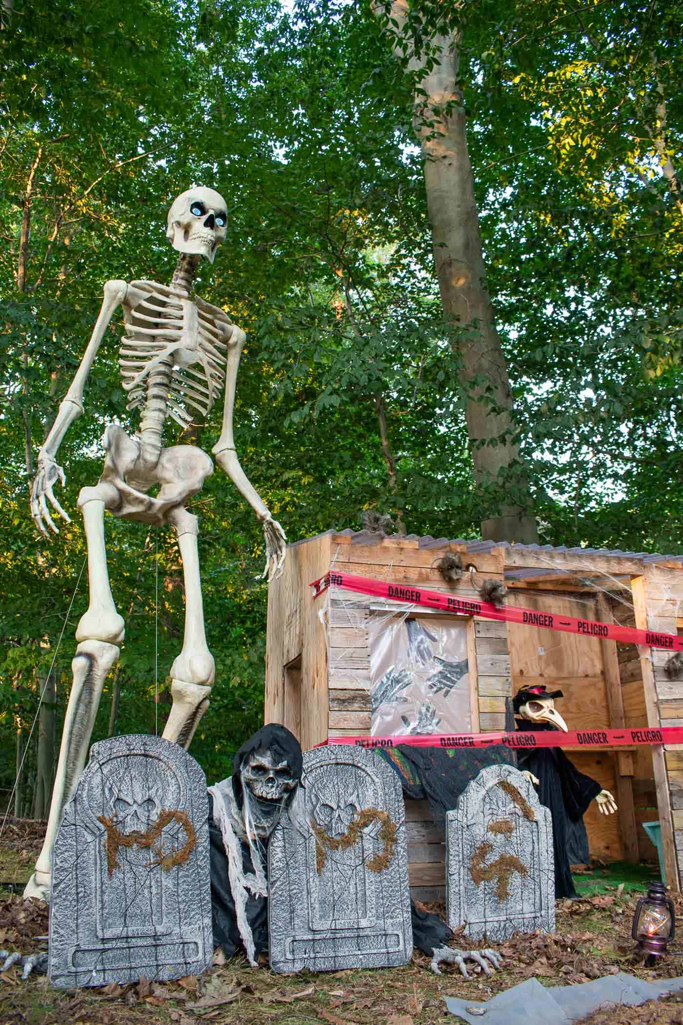 12 foot halloween skeleton