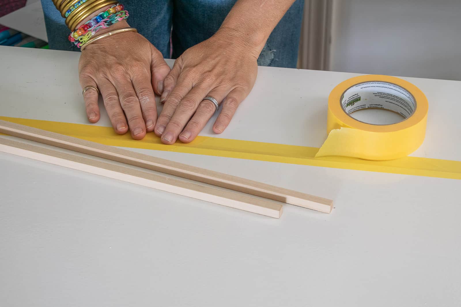 How to Make a Custom DIY White Board At Charlotte's House