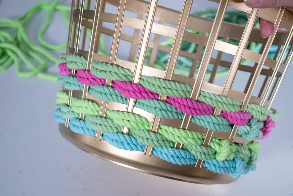 Woven Dollar Store Basket8 At Charlotte's House