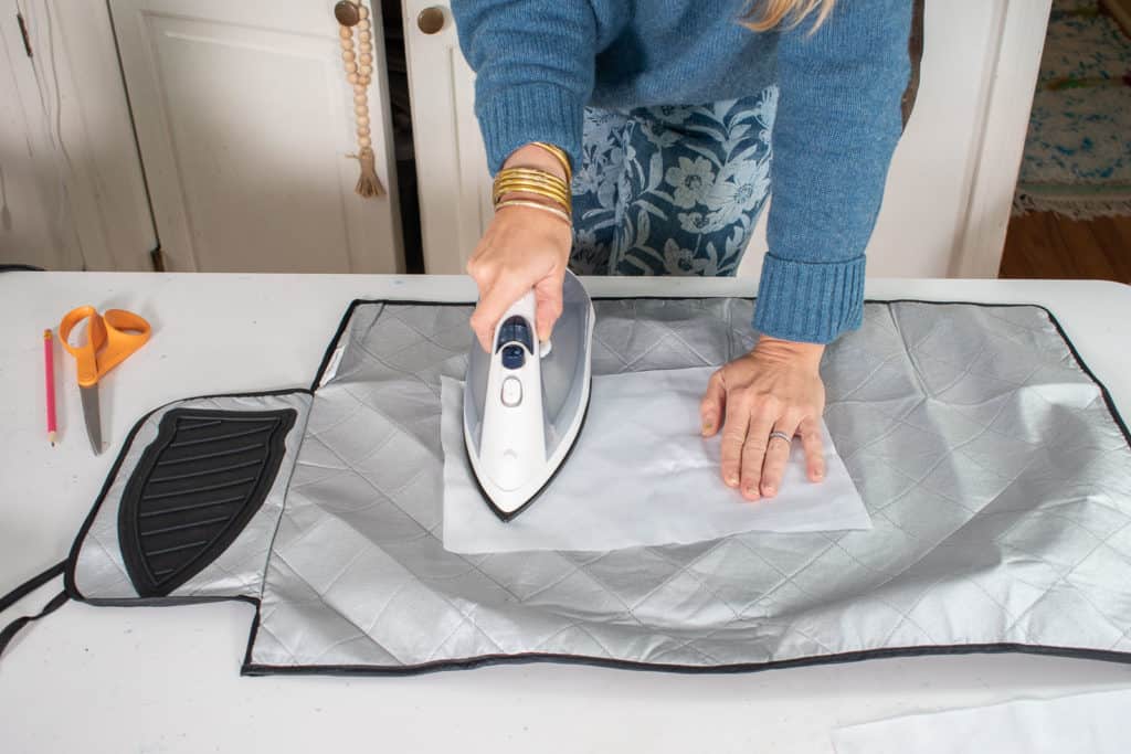 How to Reupholster an Ottoman At Charlotte's House