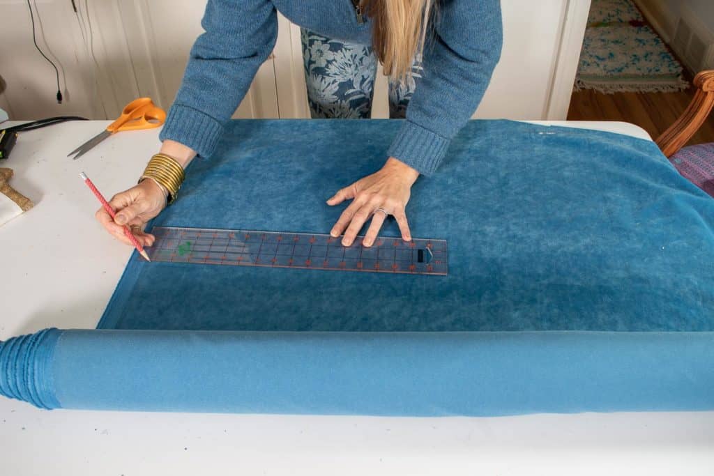 How to Reupholster an Ottoman9 At Charlotte's House