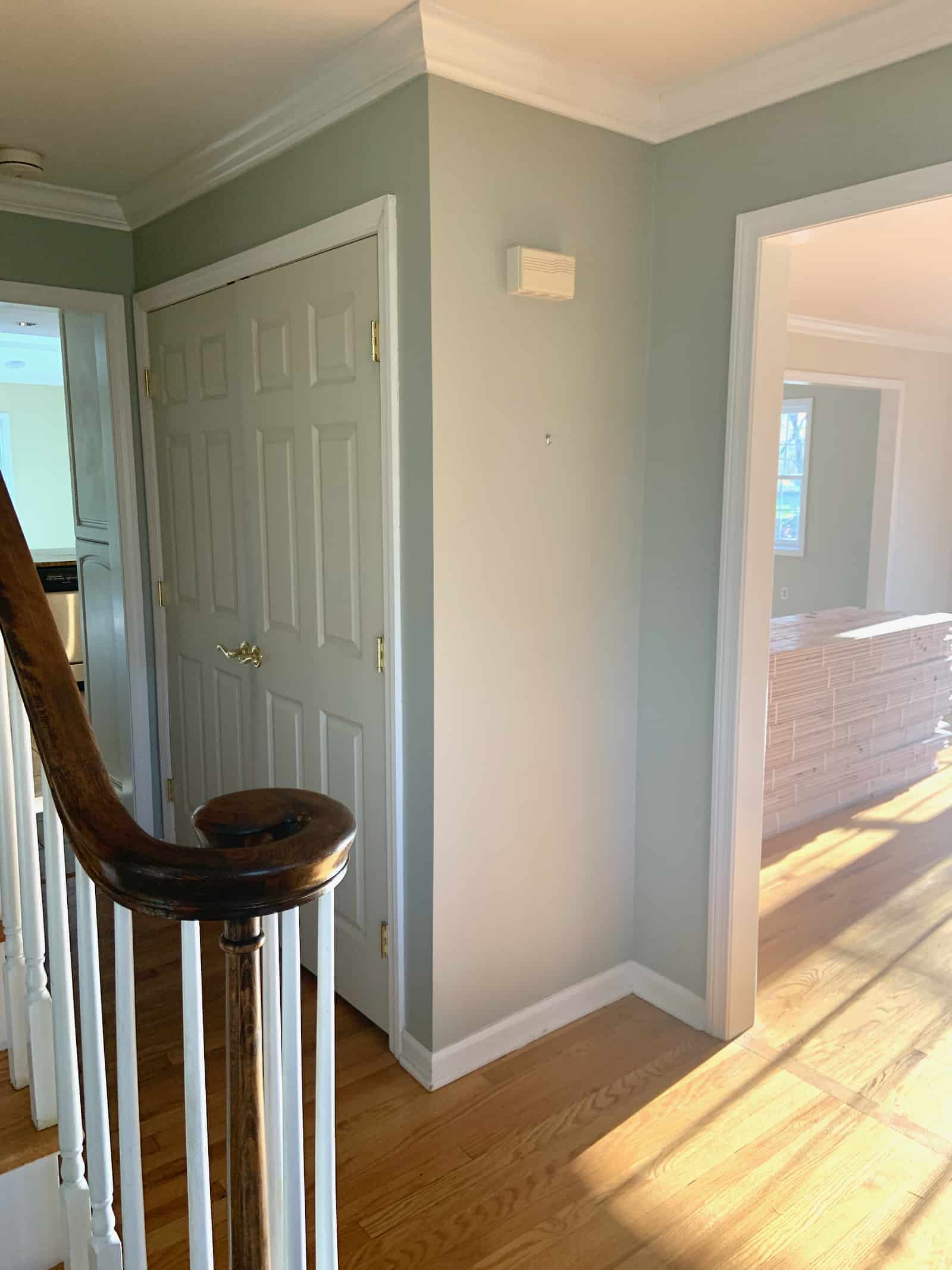 foyer of the new house