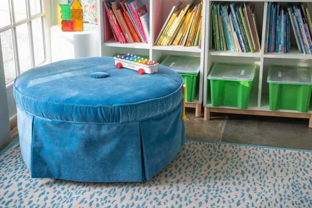 how to recover an ottoman2 At Charlotte's House