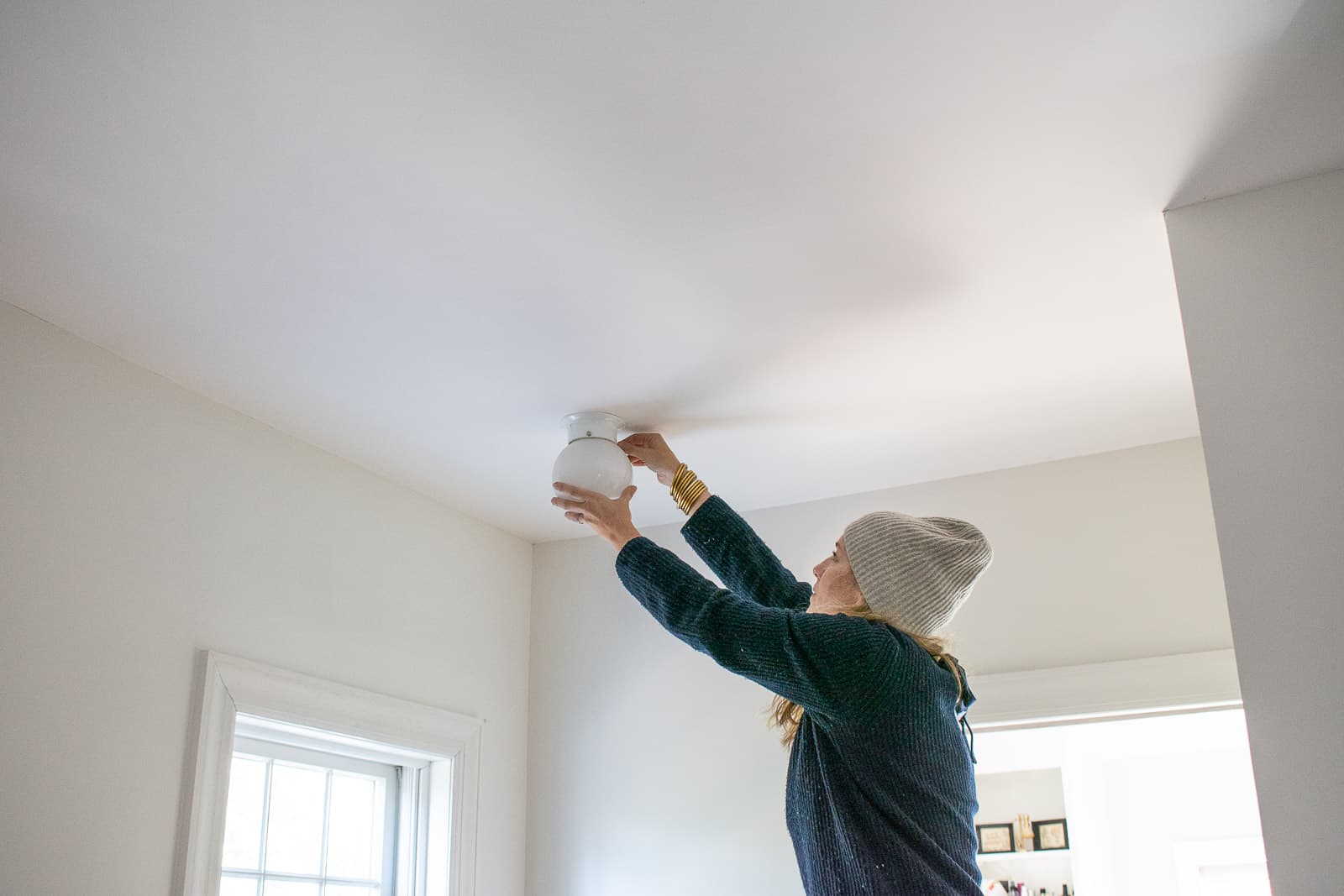 replacing a closet light