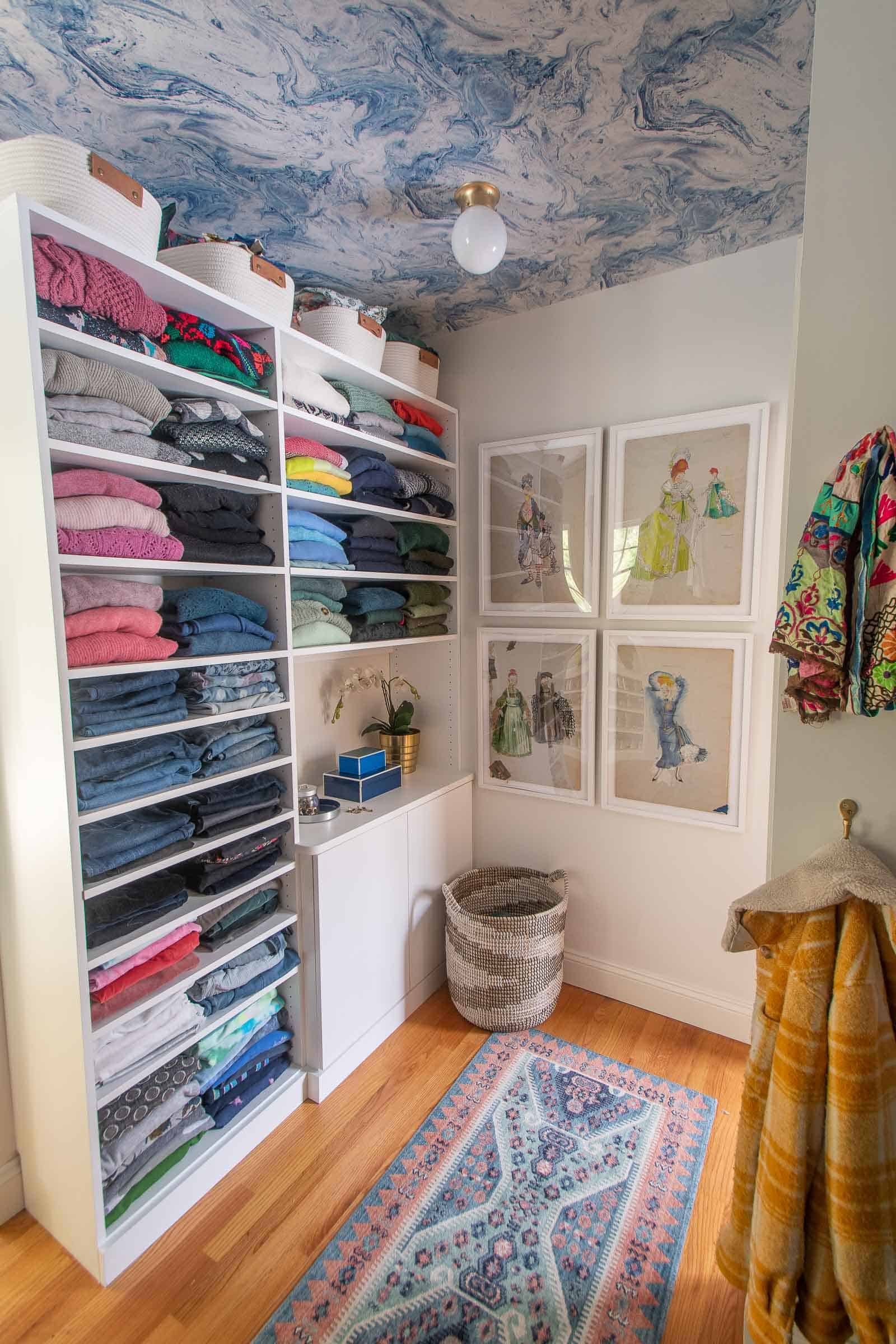 new closet makeover reveal